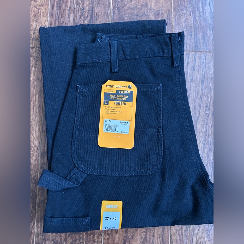 Carhartt Navy Blue Work Pants